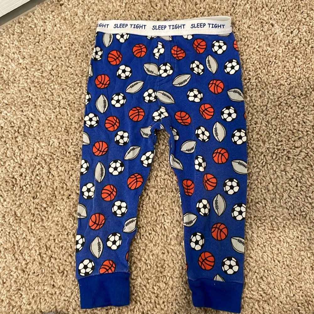 12 mo pajama pants sports